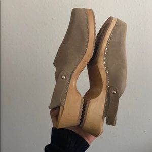 Beige MIA Clogs